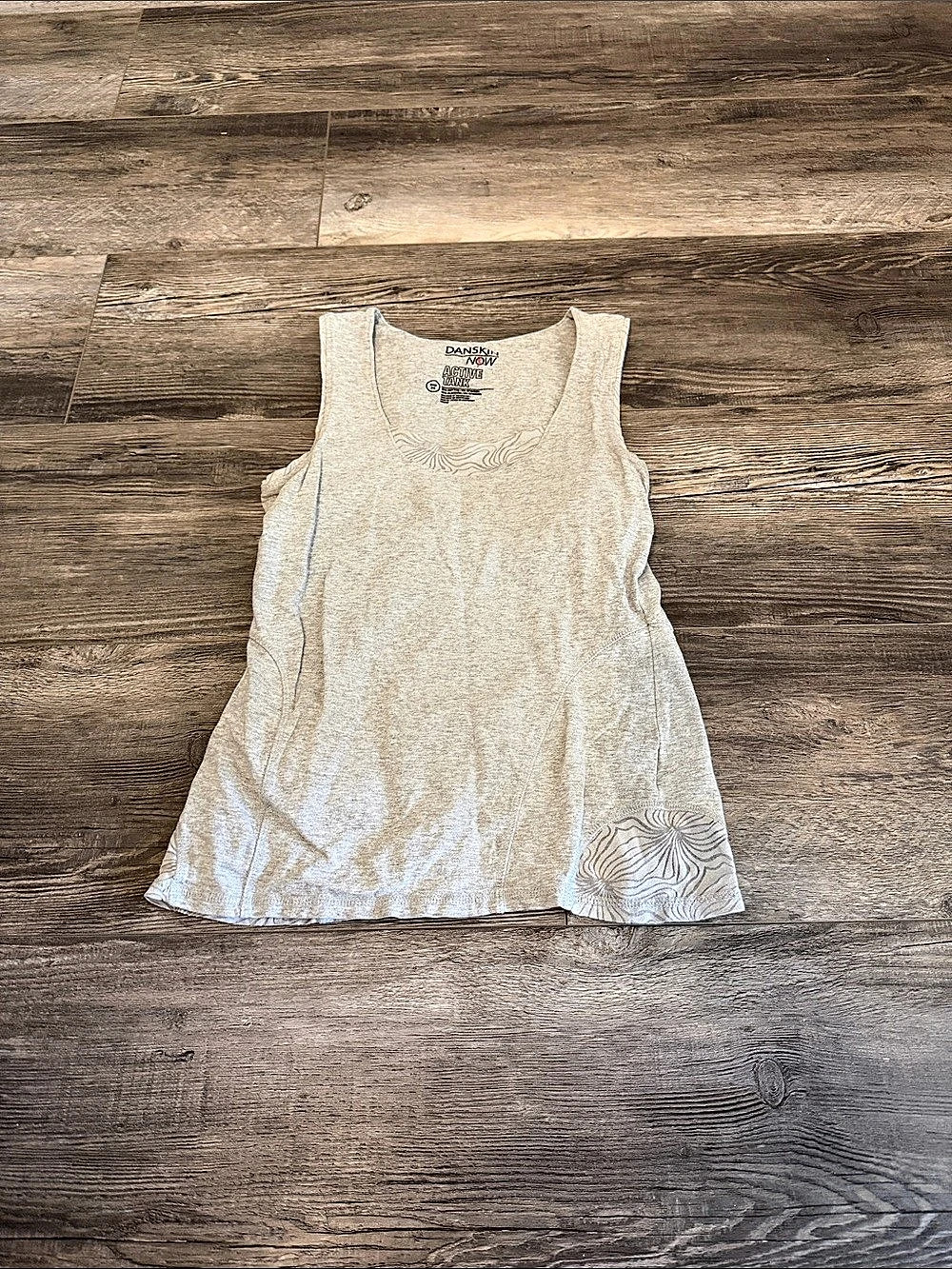 Danskin Now Active Tank Top in Gray